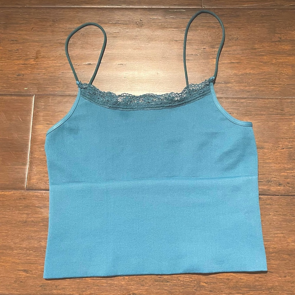 teal full tilt lace cami!!!